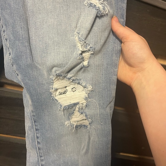 Torrid Size 18 Cropped Boyfriend jeans - Picture 4 of 7